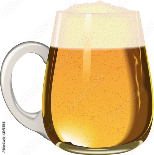 Chopine de bière