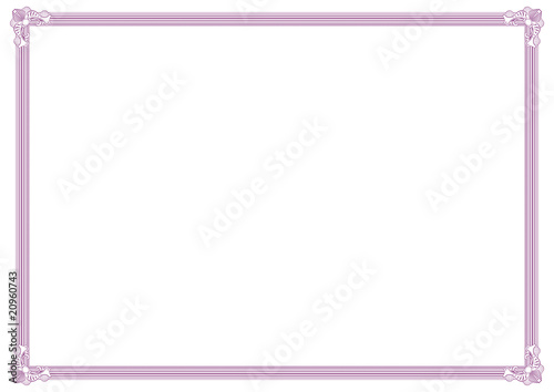 Diploma frame