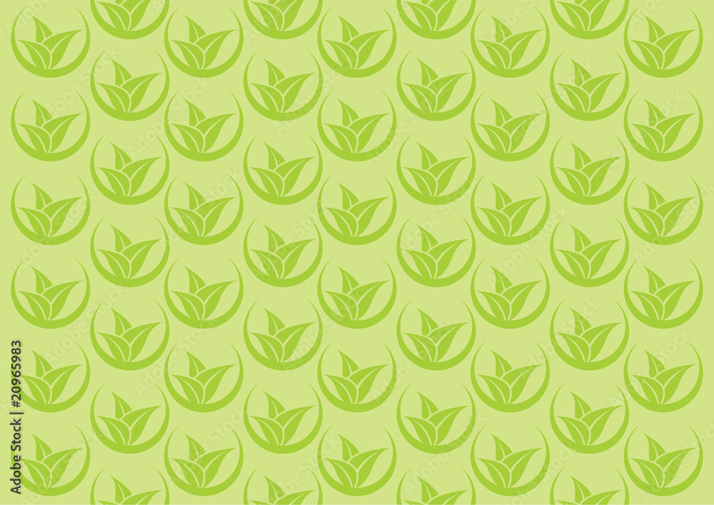 Spring leafs pattern Spring leafs pattern
