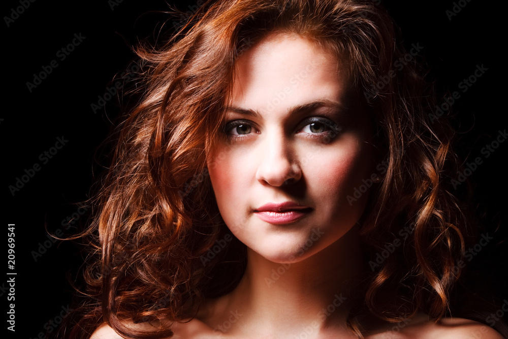 Beautiful attractive young girl Beautiful attractive young girl