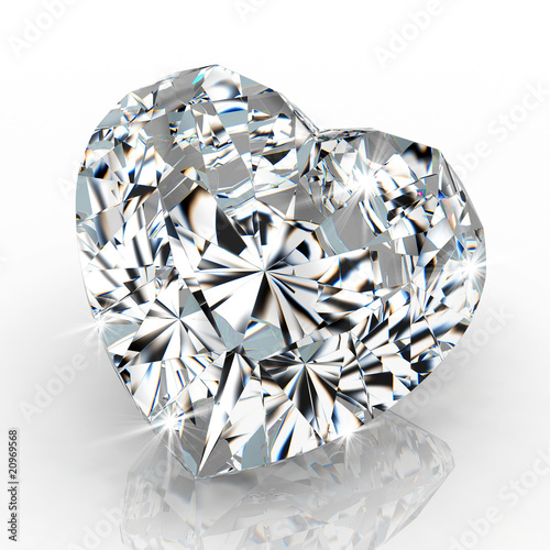 diamond heart shape