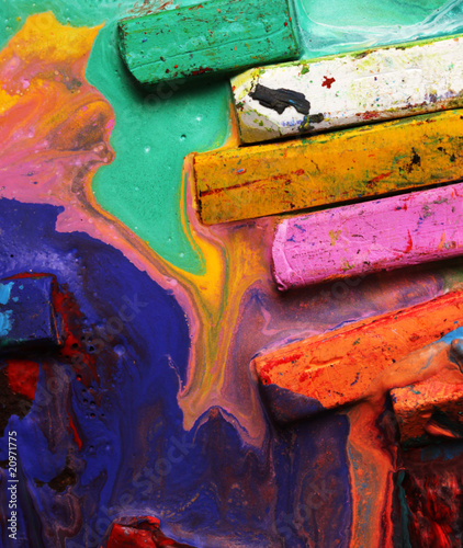 Oil pastels