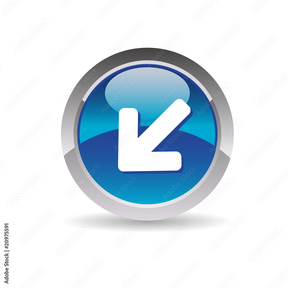 Picto Fleche Bas Gauche Curseur Clic Stock Vector Adobe Stock Picto Fleche Bas Gauche Curseur Clic Stock Vector Adobe Stock