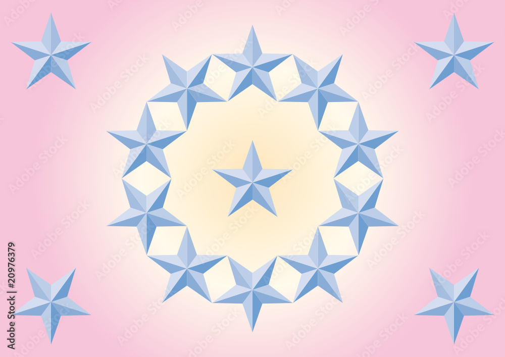 Obraz premium Tanzende Sterne