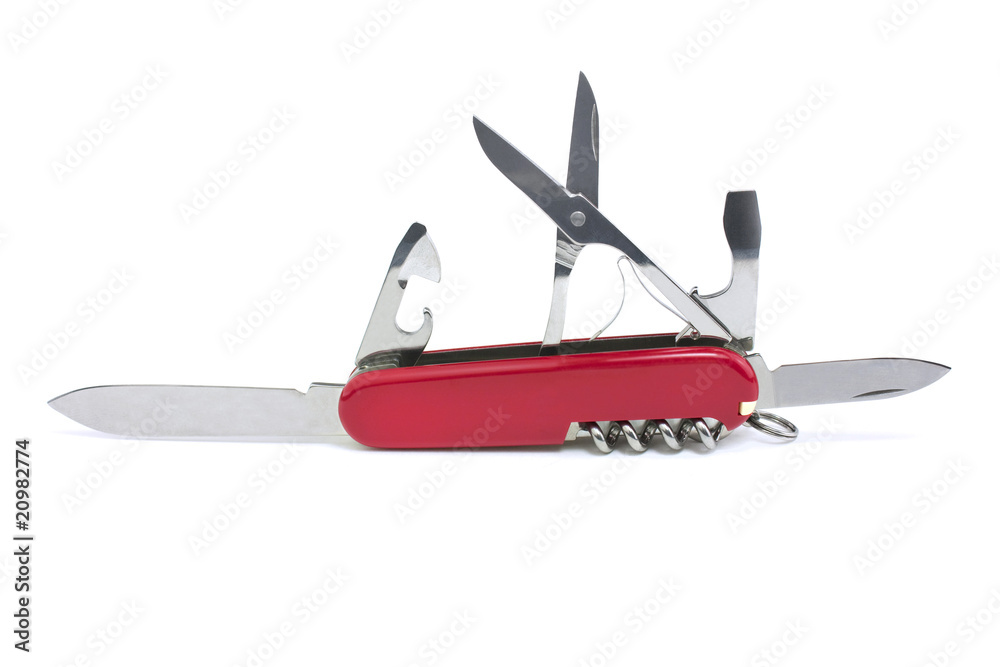swiss army knife open swiss army knife open