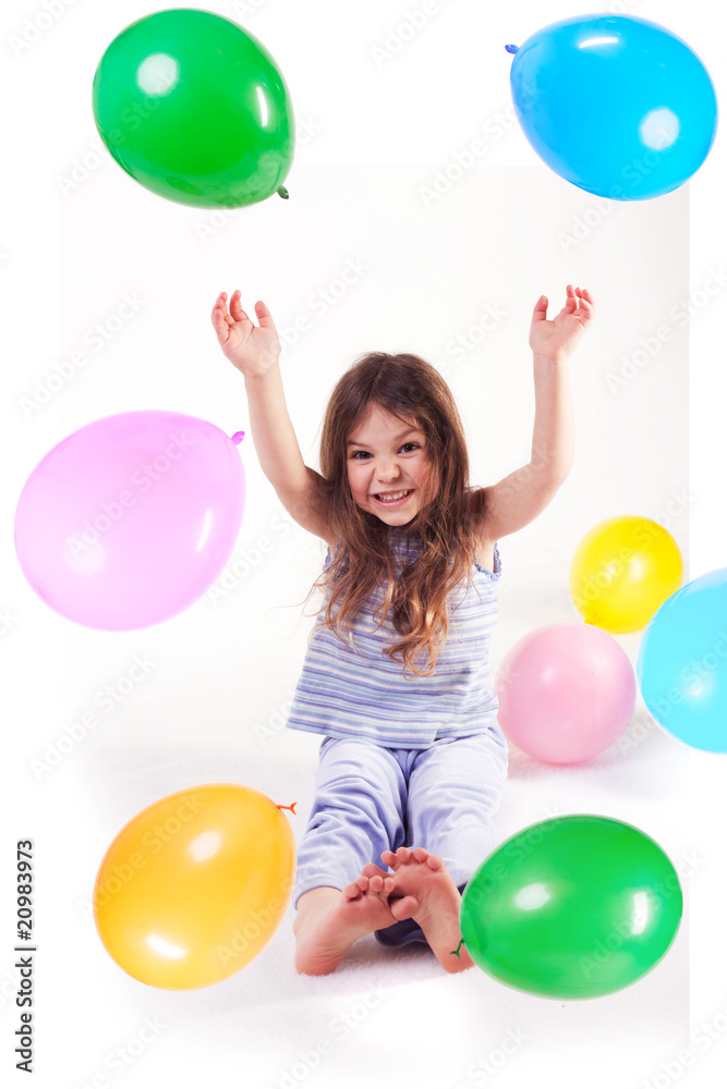 Fototapeta premium Balloon Toss