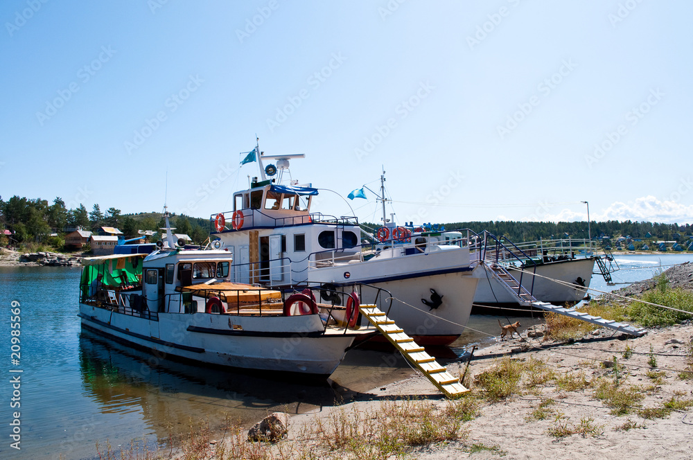Naklejka premium boats