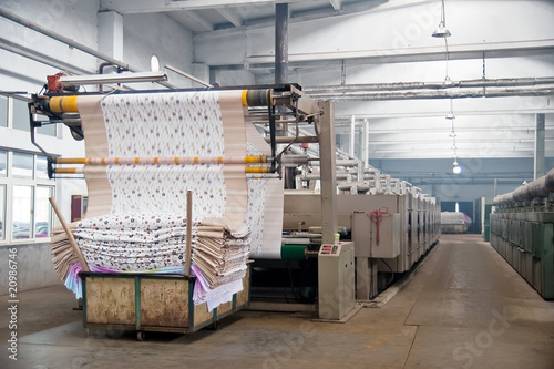 Printing and dyeing industry