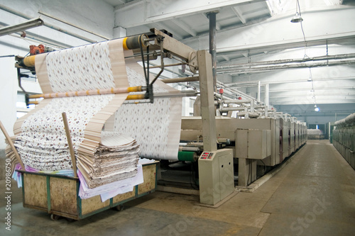 Printing and dyeing industry  workshop