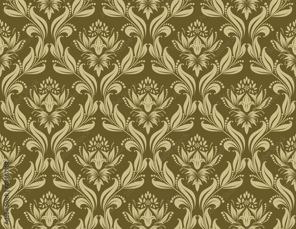 damask seamless pattern