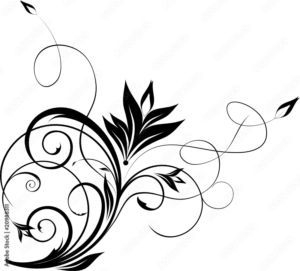 floral element for design floral element for design