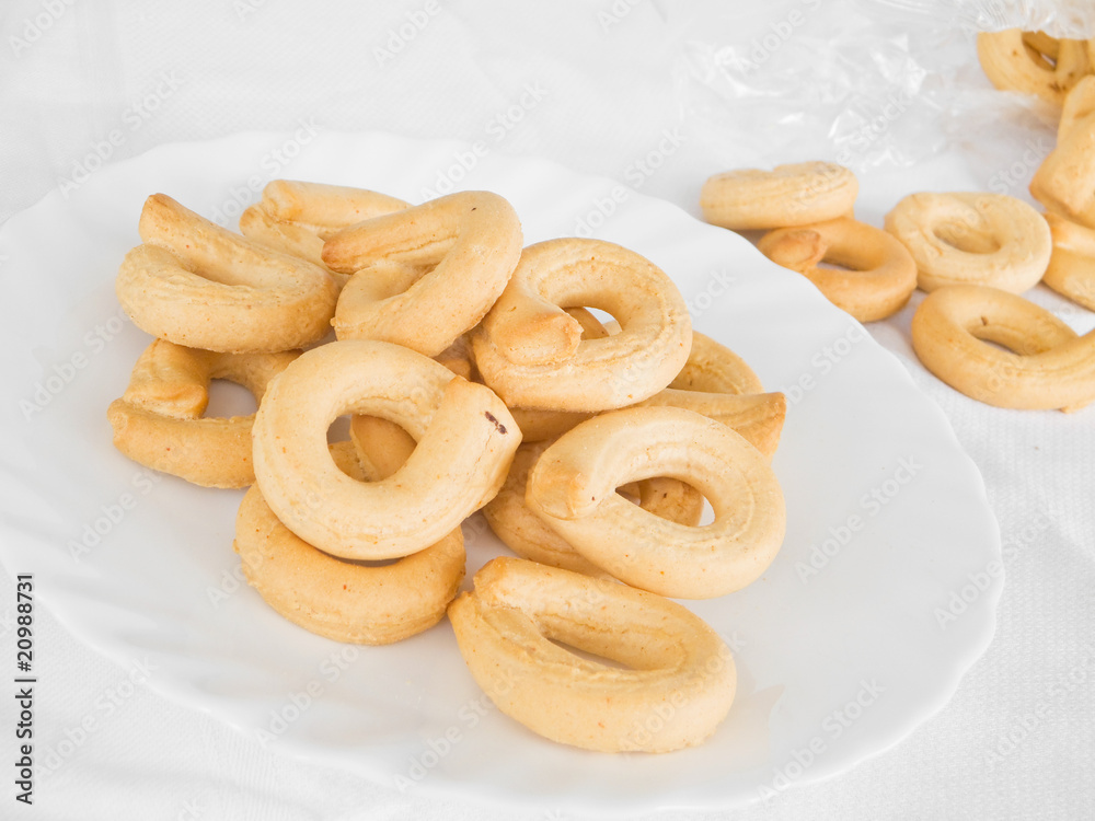 Italian Boiled Pretzels: Taralli. Italian Boiled Pretzels: Taralli.