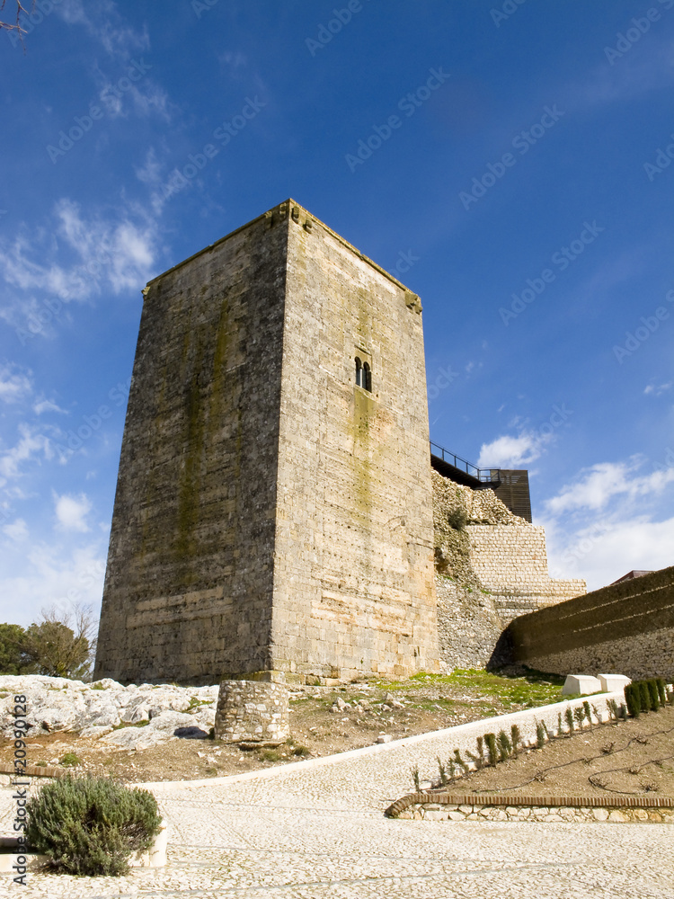 tower of homage in Estepa , Andalucia