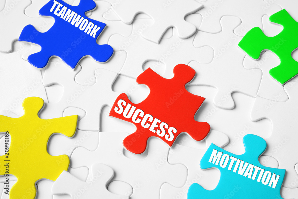 Fototapeta premium Success Teamwork Motivation
