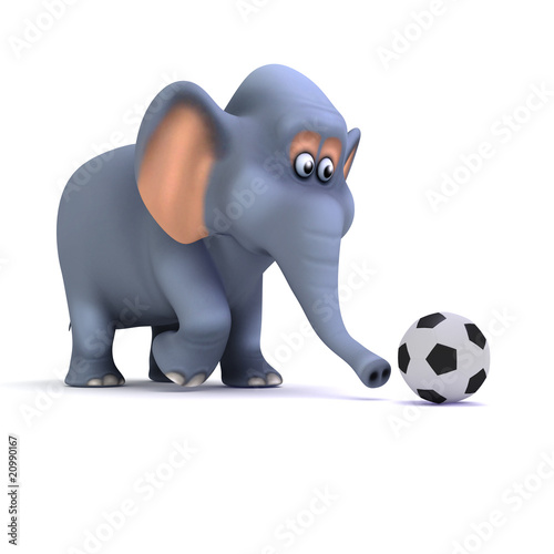 Soccer Elephant