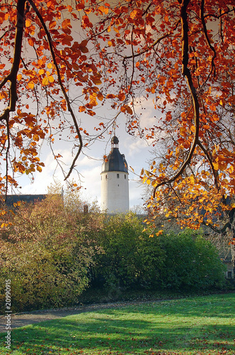 Turm des Schlosses von Altenburg in Thüringen photo