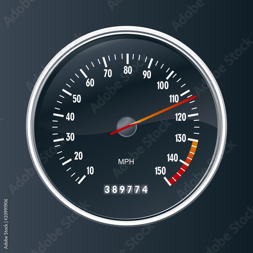Speedometer vector illustration background