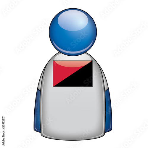 Icono camiseta anarquista