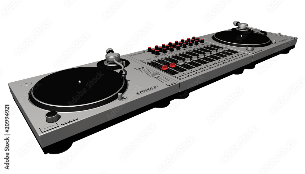 3D DJ set 3D DJ set