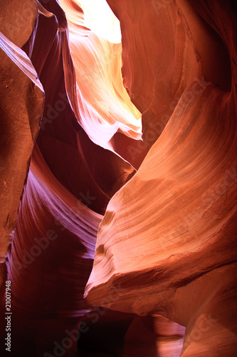 The famous Antelope Canyon in Arizona, US