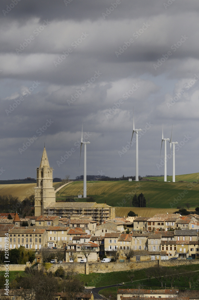 Naklejka premium éoliennes