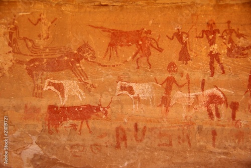 Peinture rupestre, Libye