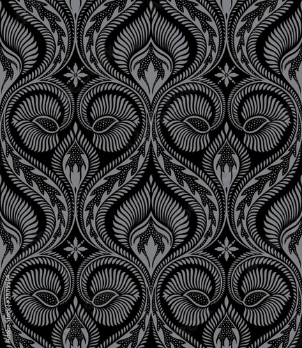 Vector. Seamless floral pattern