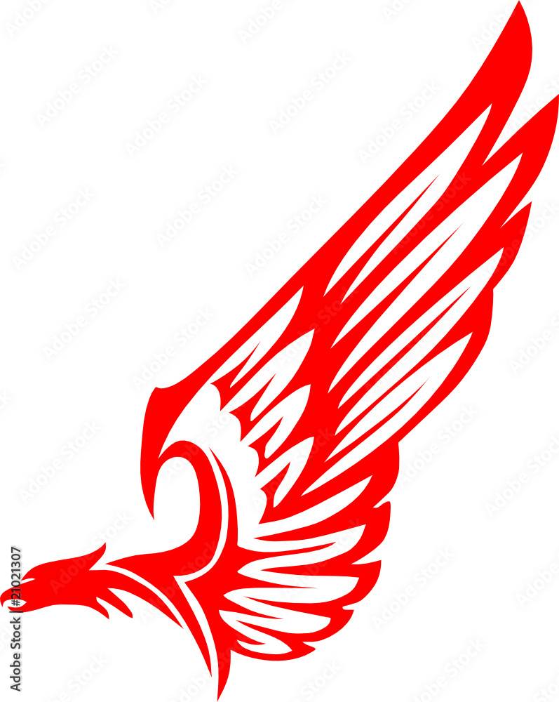 red eagle vector red eagle vector