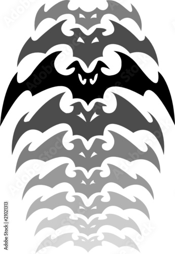 bat vector