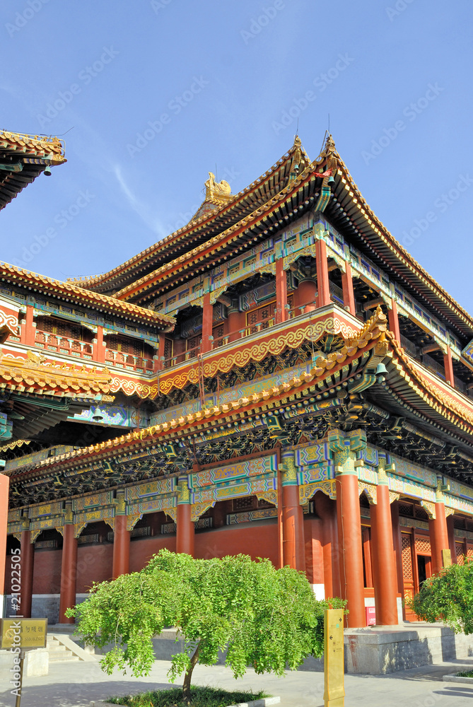 China Beijing Lama temple
