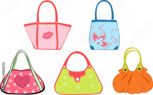 set woman's bags