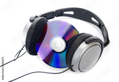 Cd and headphone