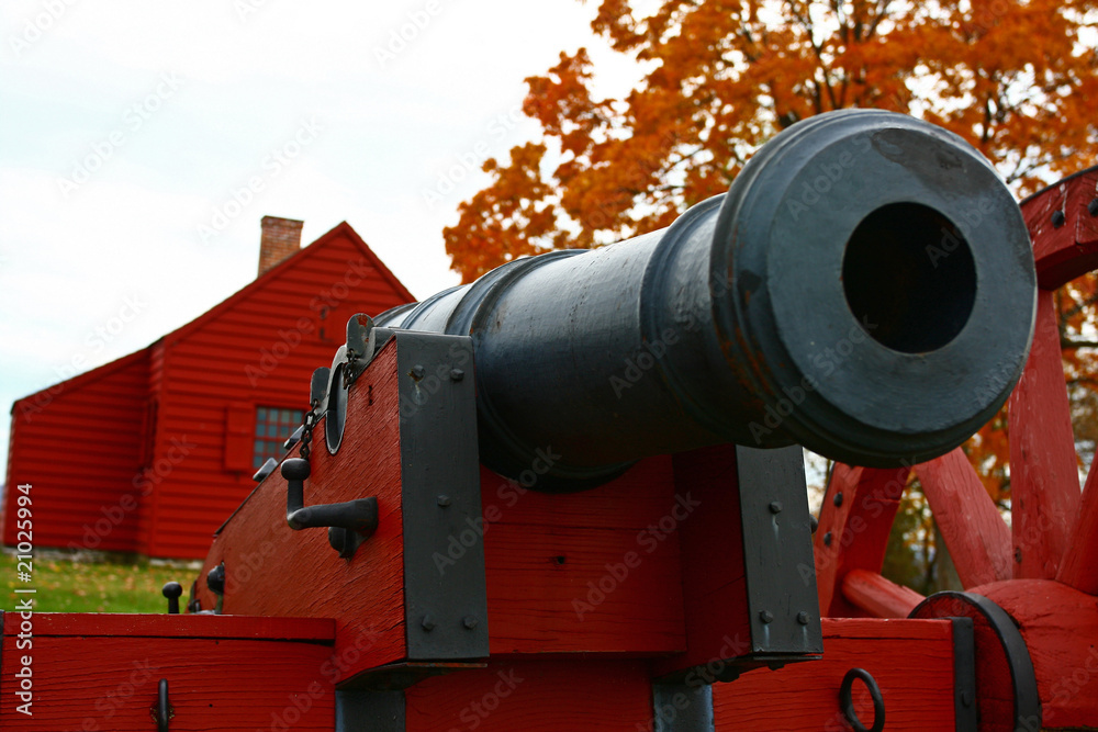 Battle Cannon At Saratoga Battlefield #1