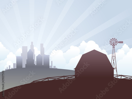 Country and city