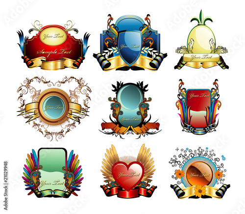 etiquetas en vector