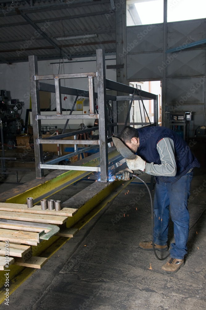 Fototapeta premium metalworker