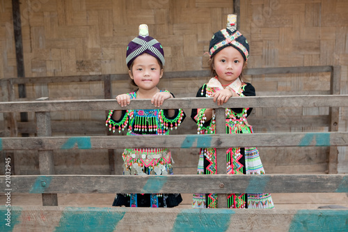 Mädchen von Asien Hmong photo
