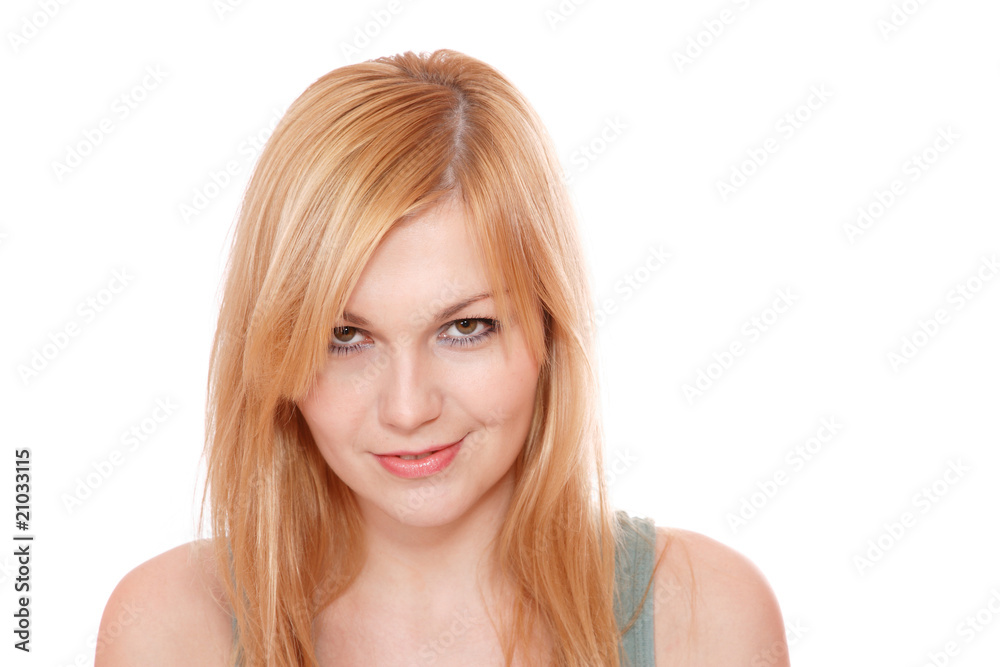 Portrait of a fresh and lovely woman Portrait of a fresh and lovely woman