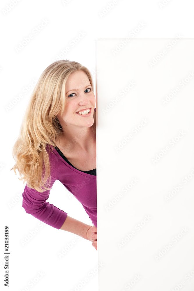 Frau mit Textfreiraum Frau mit Textfreiraum