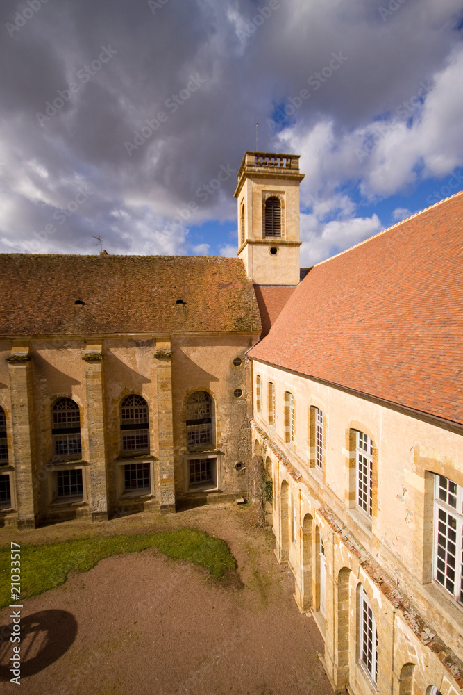 abbaye de corbigny nievre 58 france