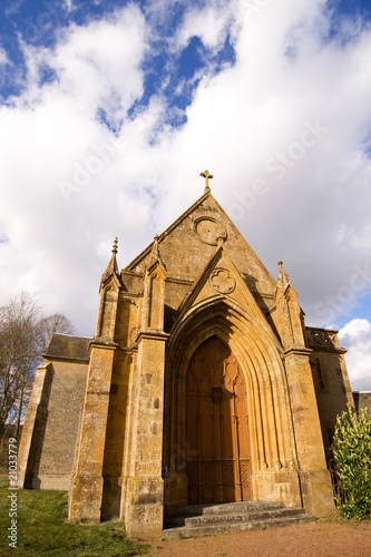 chapelle du Chateau de Villemolin nievre 58 france photo