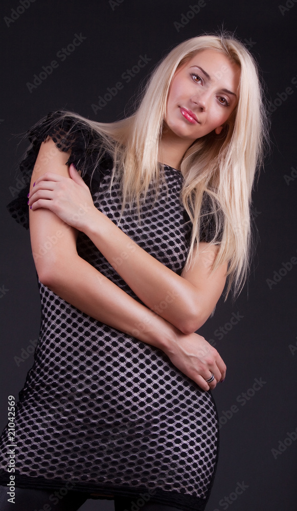 Model is posing Model is posing