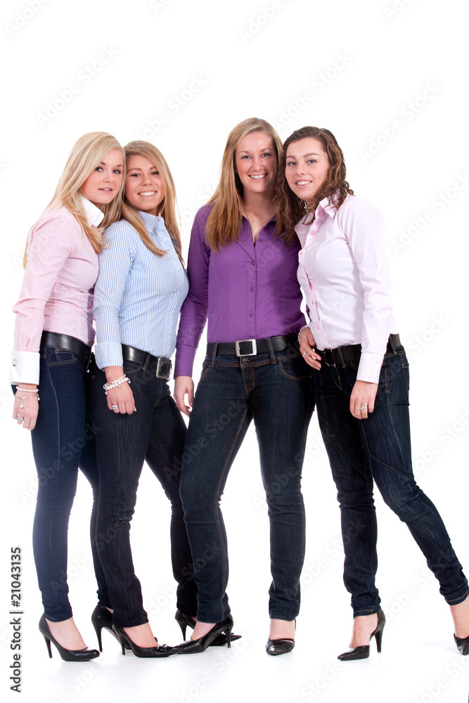 Obraz premium group of girlfriends