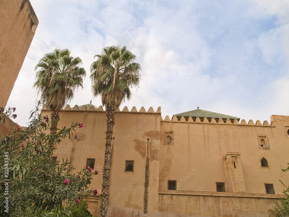 Marrakech, llamada ciudad roja, destino turístico, Marruecos