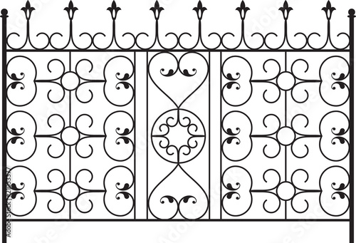 Wrought Iron Gate