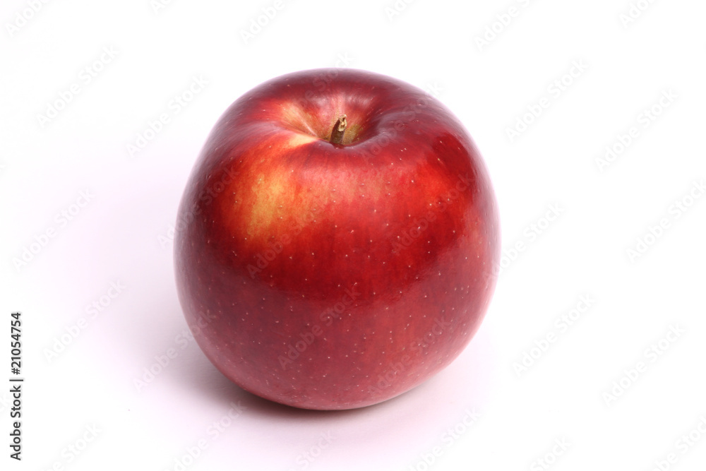 Apple on white Apple on white
