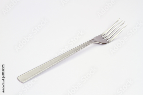 Fork on white