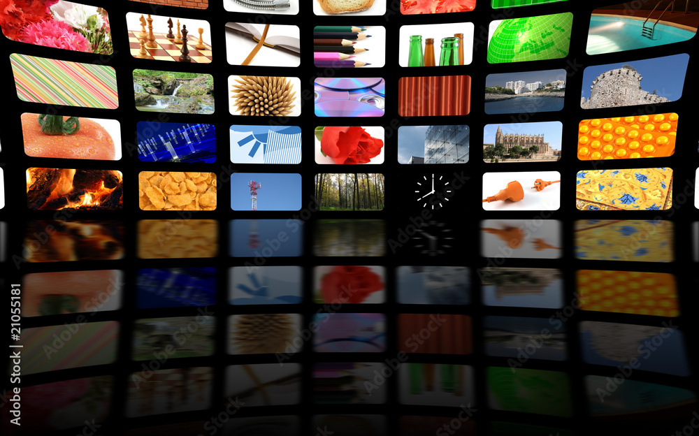multimedia lcd television background illustration multimedia lcd television background illustration