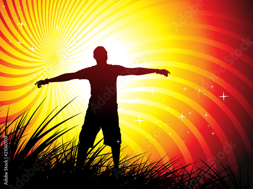 sunset background