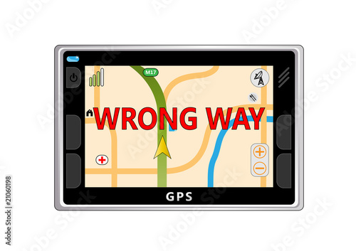 Wrong way